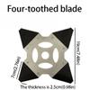 Extra Thick Lawn Mower Cutter American Style Manganese Steel Cutter 4T Cutter  Lawn Care