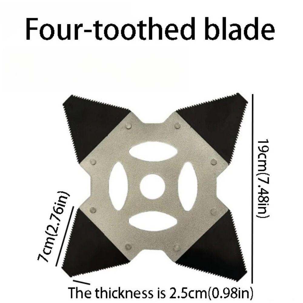 Extra Thick Lawn Mower Cutter American Style Manganese Steel Cutter 4T Cutter Lawn Care