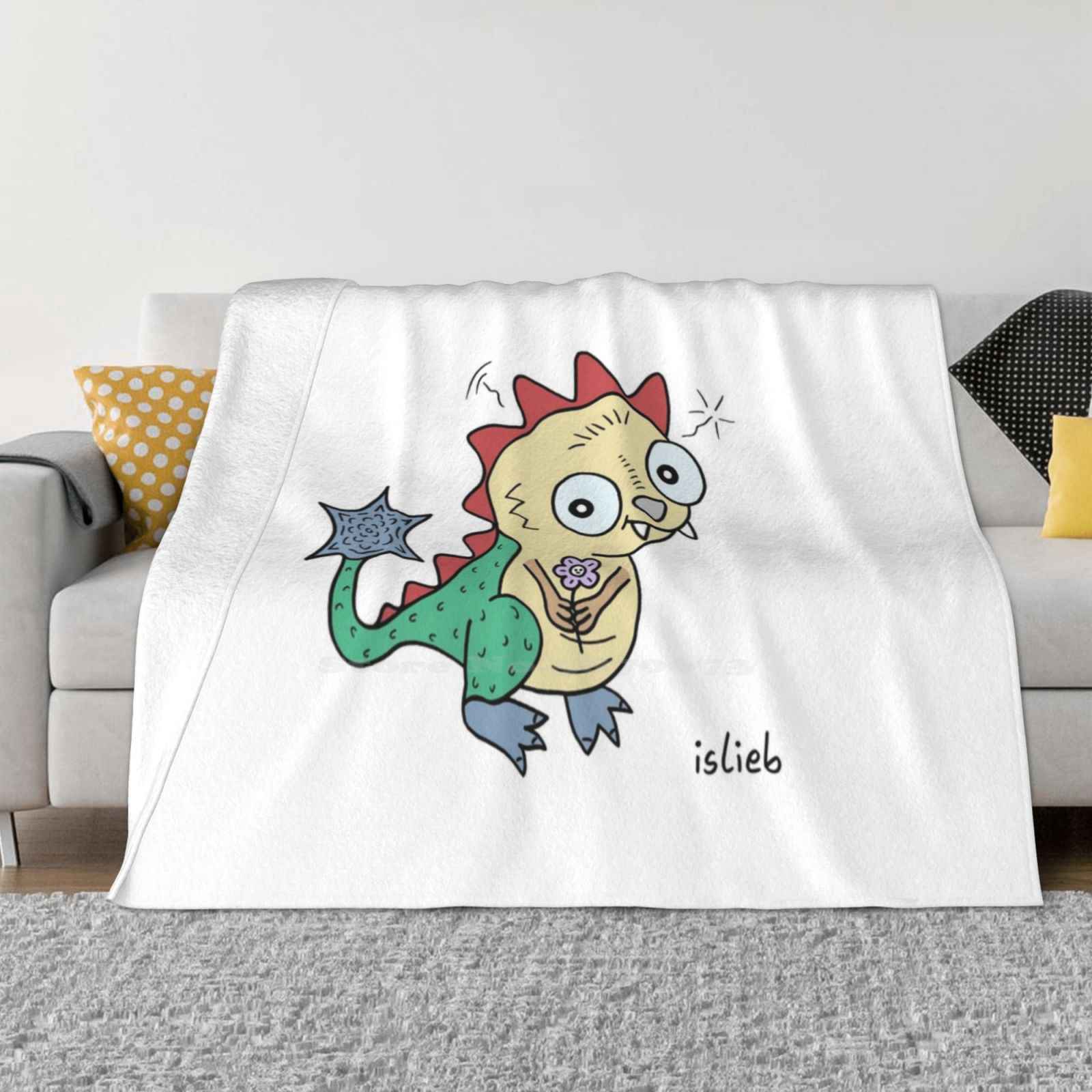 Flower Kite Four Seasons Comfortable Warm Soft Blanket Kite Islieb 30x40in