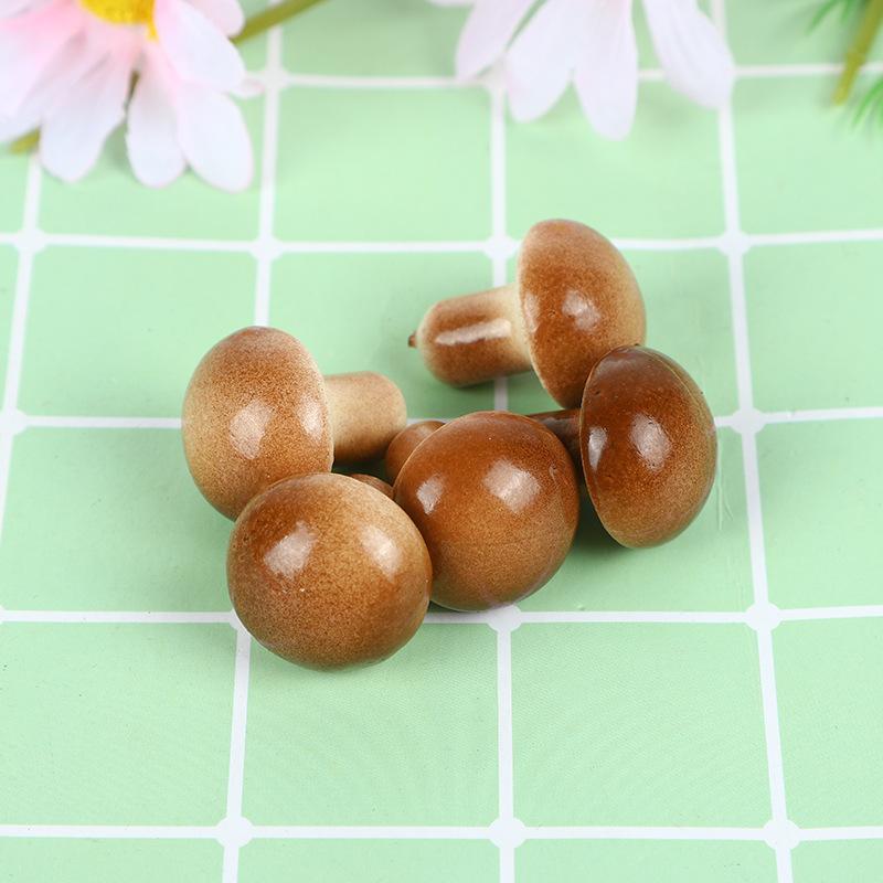 

10 шт./лот мини-поддельные грибы имитация фруктов и овощей бонсай украшения для дома праздничные украшения реквизит для фотосъемки