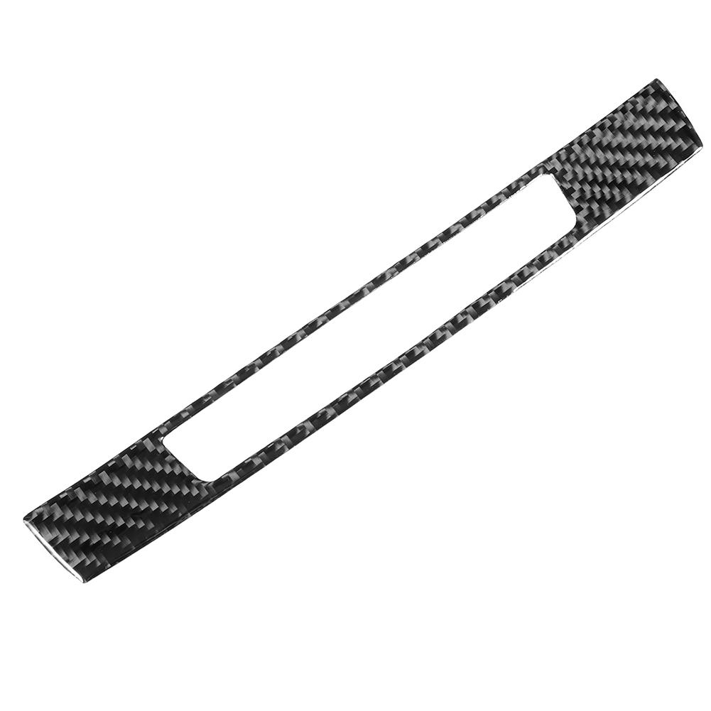Car Central Control Button Trim Frame Carbon Fiber Interior Decoration Fit for X1 E84 2011‑2015