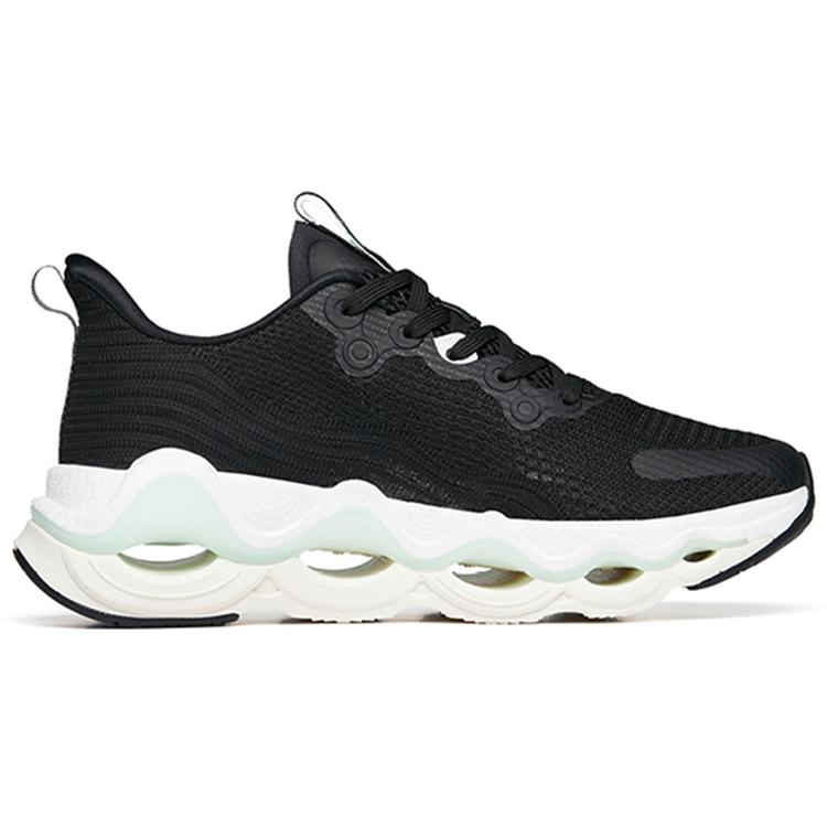 New Anta Martian Foam Mars Foam Lightweight And Wear Resistant Low Top Running Shoes Women's Black 122225582-4