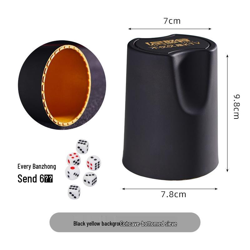 Durable Frosted Dice Cup: Thick, Drop-Resistant Tavern Accessory