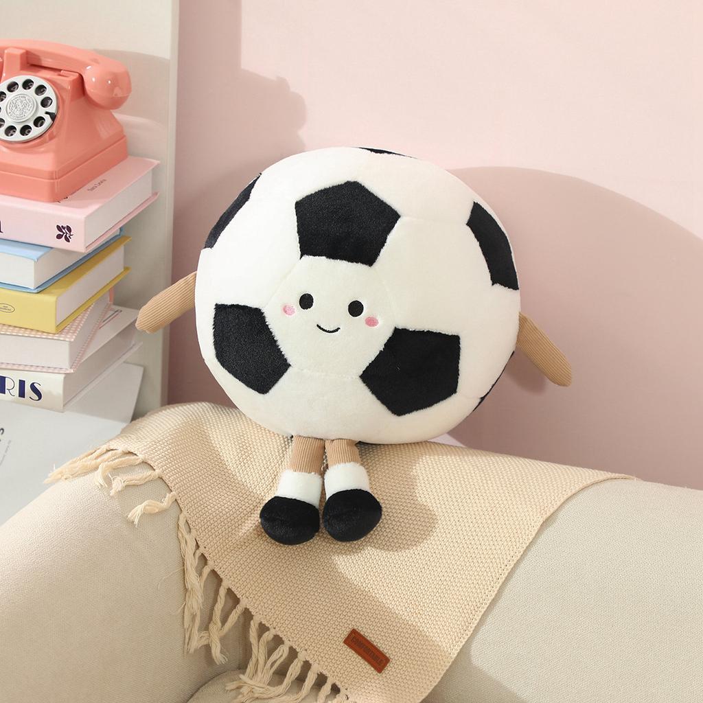 Cute Volleyball Doll Plush Toybasketball Football Doll Anime Pillow Cushion Home Children's Birthday Gift Doll Christmas Gift