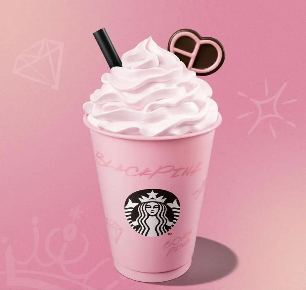[USED] First come, first served* Starbucks x BLACKPINK limited collaboration not available in Japan