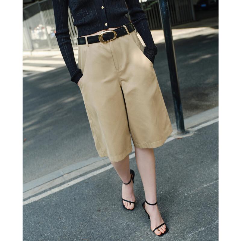 Giovanni Valentino Women's Wide-Leg Cropped Trousers