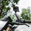 Motorcycle Bike Handlebar Clamp Holder Clip For GoPro Insta360 DJI Action Camera