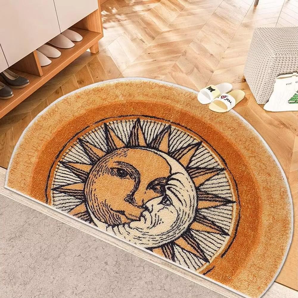 

Yellow Statue Floor Mat Soft Rug For Bedroom Carpet For Live Room Bathroom Mat Toilet Floor Rug Outdoor Carpet Home Decor 40X60CM(1.3X2FT