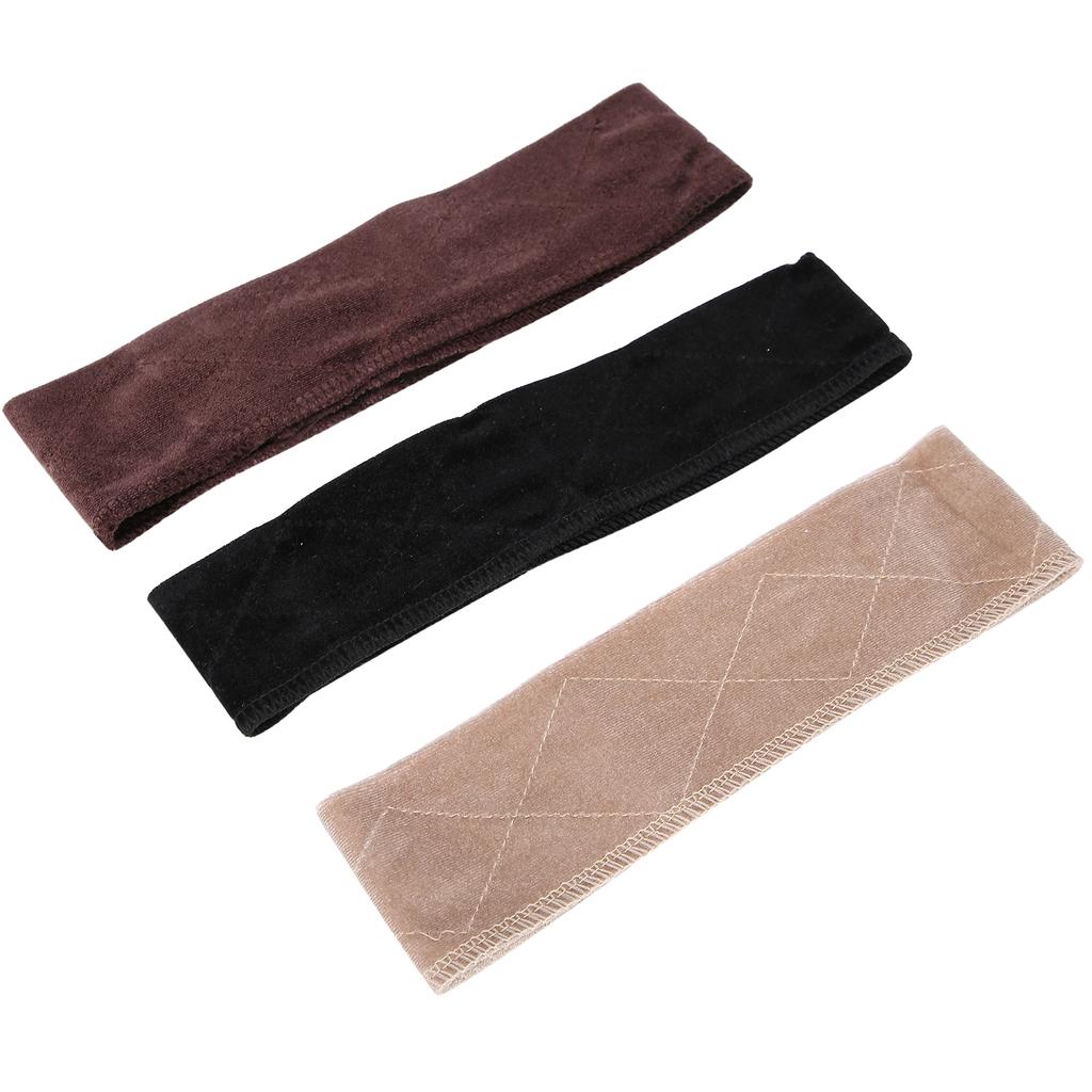 3pcs Stretchy Velvet Headband Soft Head Wrap Hair Band Headwear for Sports Yoga
