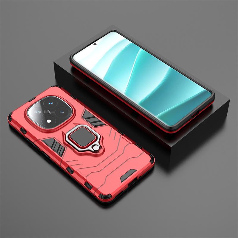 

Kickstand Case For Xiaomi Redmi Note 14 Pro 5G Note 14 Pro+ Plus Cover With Ring Stand Magnetic Bracket Shell Fundas Coque Redmi Note 14 Pro 4G красный