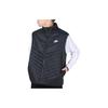 Nike Solid Color Stand Collar Zipper Sleeveless Vest Men Vests Black FB8202-011