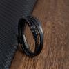 Vintage Woven Men's Leather Rope Bracelet, Couple Bracelet Bracelet, Stainless Steel Magnetic Buckle Leather Woven Bracelet