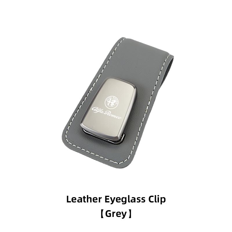 Car Sunshade Eyeglass Clip Card Storage Brace Accessories For Alfa Romeo 156 159 147 4C 8C 166 Giulia Giulietta Mito StelvioRG0