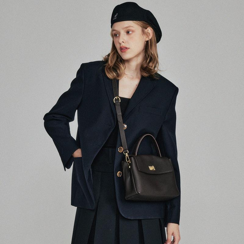 Fashion Small Square Bag Women's Top Layer Cowhide Spring/summer Shoulder Cross Bag Genuine Leather