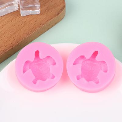 Molde de Tartaruga Marinha Geométrica Molde de Silicone Para Fazer Tartarugas Molde Reutilizável de Resina Epóxi Molde de Fundição DIY para Chocolate Sabão