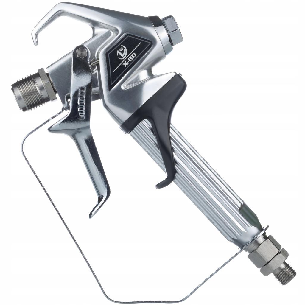 Rosfix Pistolet Malarski UltraSpray ZT-80 – Ergonomiczny Spust 2-Palcowy | Ciśnienie 7250 psi | Zestaw z Dyszą 517 i Filtrami 60 Mesh