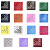 Fashionable Bandanas Headwrap Unisex Square Headscarf Casual Wear Handkerchief for Cycling Traveling