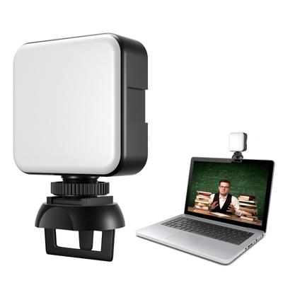 LED Video Conference Light Webcam Lighting with Clip for Remote Working/Zoom Calls/Lighting/Live Streaming/Self-Broadcasting