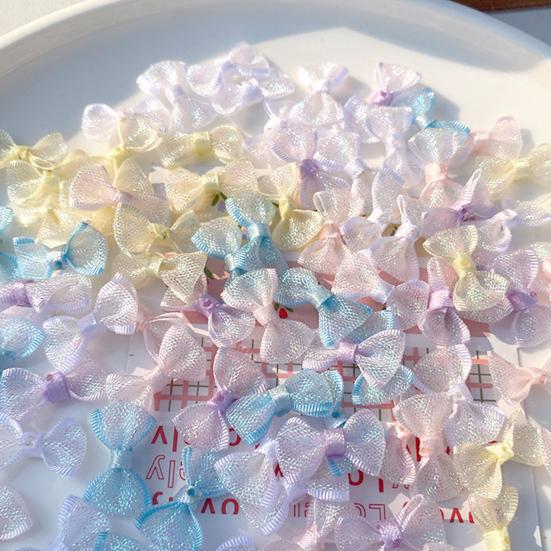 10 ks Mini mašliček Malé stužkové mašličky Malé předvázané mašličky pro DIY řemesla Šití Scrapbooking Balení dárků Vlasové doplňky Ozdoba na párty