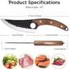 1.5mm Thick Stainless Steel Boning Knife Sharp Dividing Knife Carving Knife Special Kitchen Knife Dicing and Boning Multi-purpose Knife