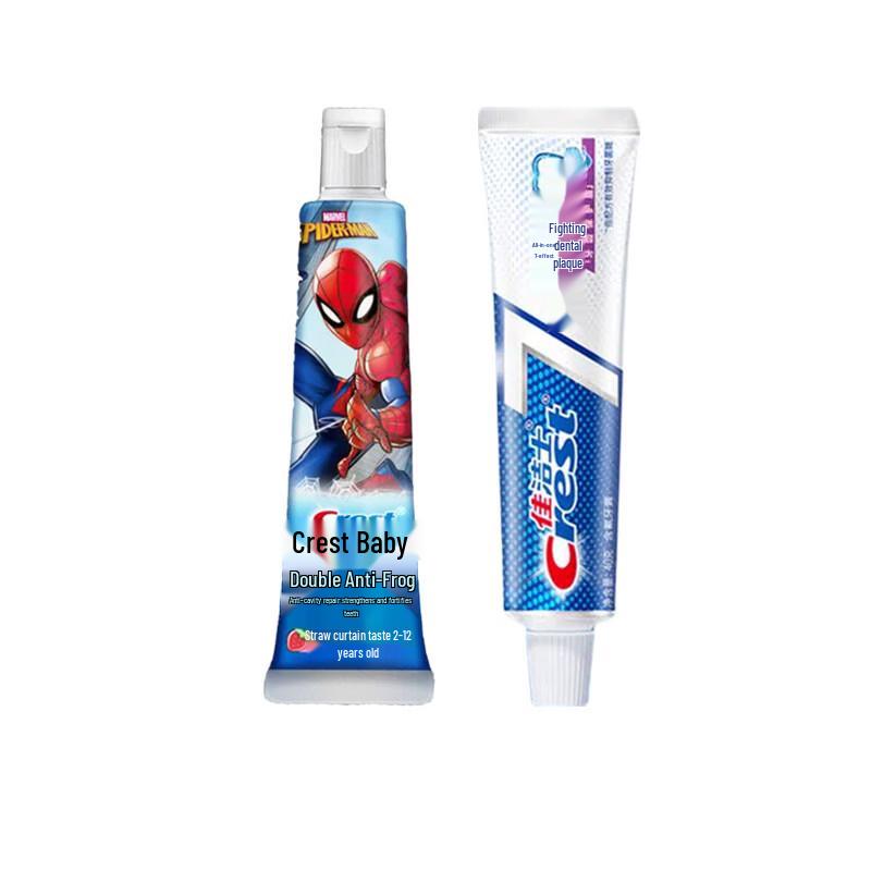 Crest Kids Spider-Man Anti-Cavity & All-Round 7-Effect Toothpaste Bundle