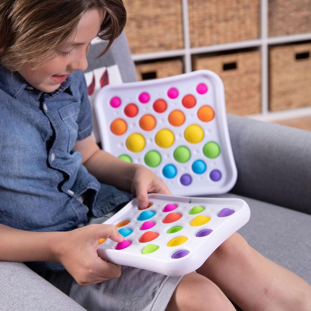 Fat Brain Toys Dimple Pop Squeeze Toy Push Pop Authentic FA335-1