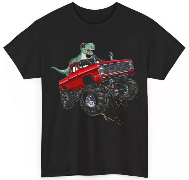 TRex Monster Truck Shirt Monster Trucks Lovers Men Boys Cute Shirt Unisex T-Shirt XL