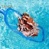 Laubkescher für Pools, ultrafeines Netz mit langer Aluminiumstange, abnehmbares Pool-Reinigungsnetz, Laubfänger