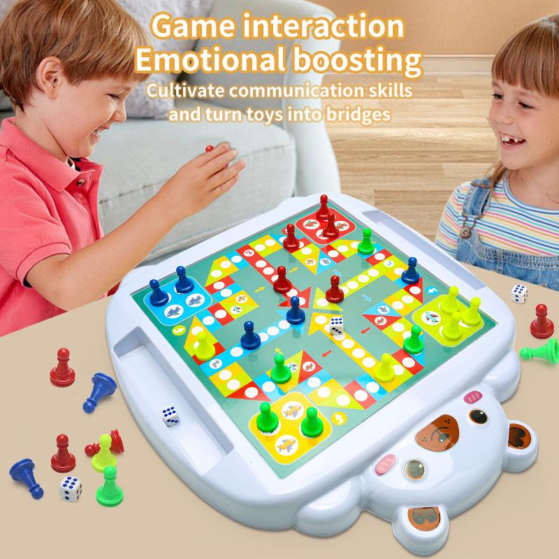 Snake Chess, Flying Chess, Beast Chess, Adventure Chess, Games, Multi-Functional Chess, Children'S Educational Toys For Primary School Students
