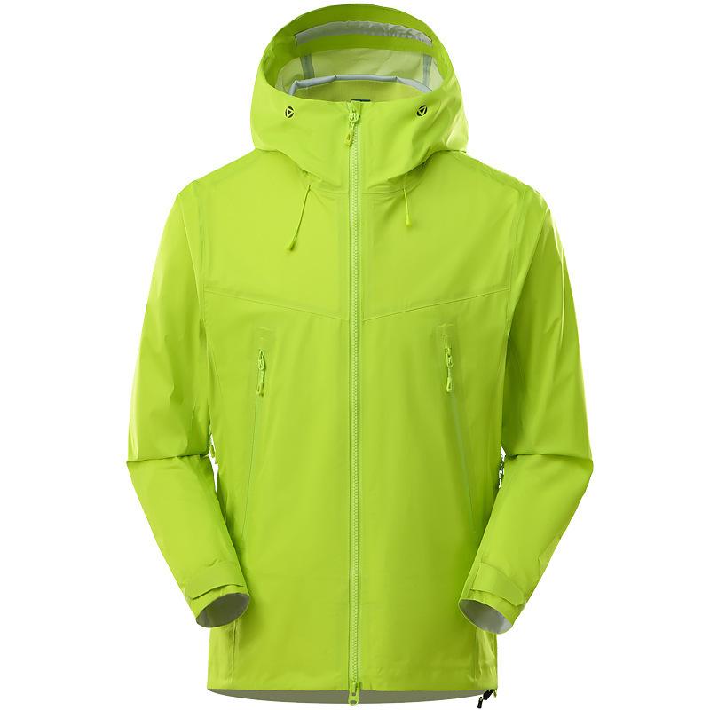 Unisex Outdoor Waterproof Windproof Jacket - Lightweight Hard Shell, Long Sleeve Mountaineering Outerwear