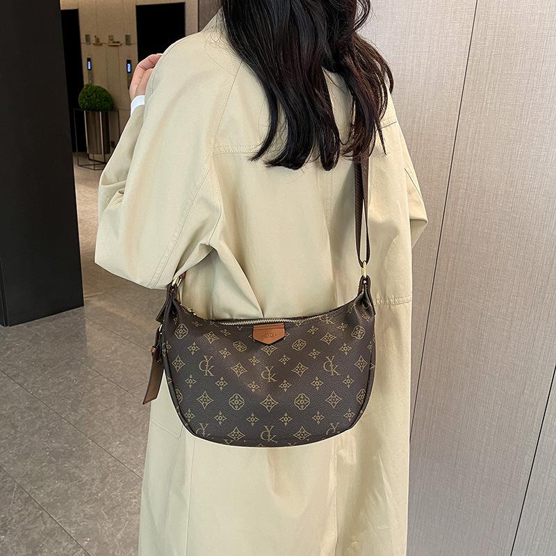 Premium Bag Women's Large-capacity Dumpling Bag New Fashionable Versatile Underarm Shoulder Bag Oblique Span Bag