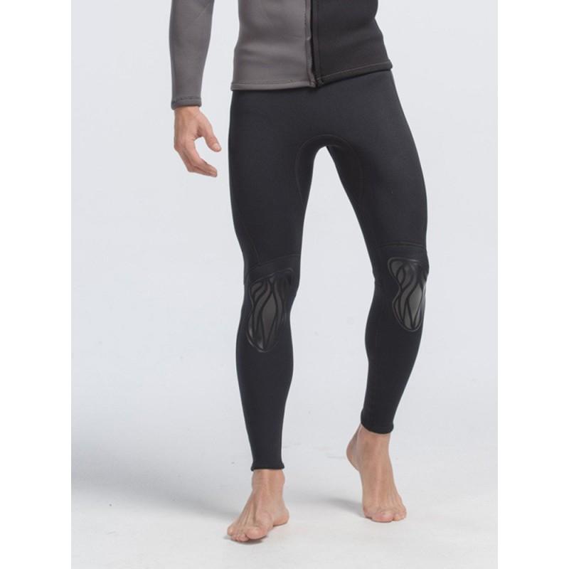Mens 3mm Thickened Shorty Wetsuit Snorkeling Surfing Winter Swimming Thermal Rash Guard Top Pants Set