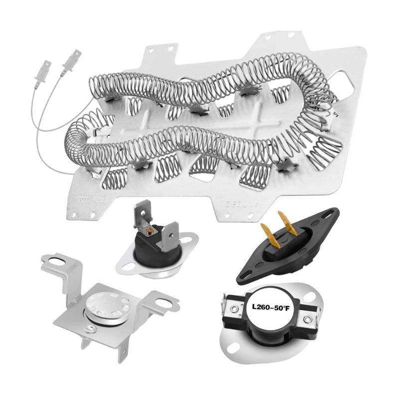 Extended Length Heating Element Dryer Heating Assembly Suitable for Dryers Enhancing Wire Resistance Stable Heat Output 1