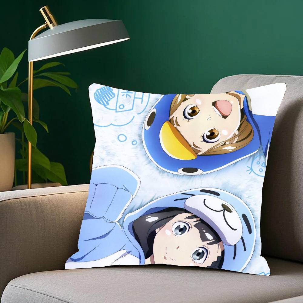A Place Further Than The Universe Anime Pillow Case Home Decor Throw For Sofa Bed Car Room Decor Gift Idea