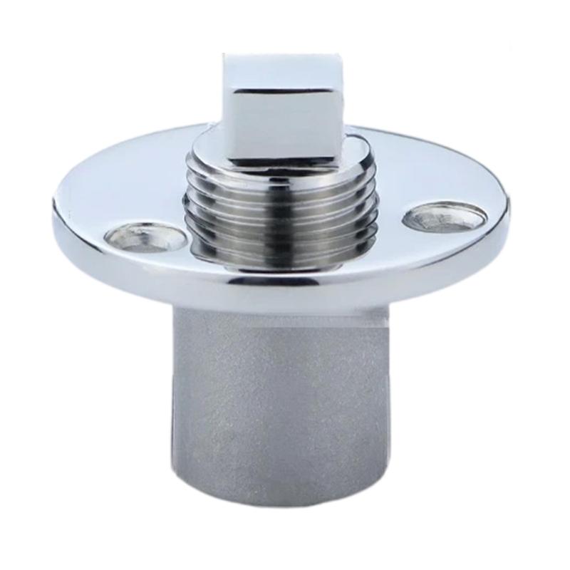 Easy Install Marine Bilge Outlet Universal Boat Stern Drain Outlet for Saltwater Durability & Quick Setups In Rough Seas