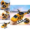 Rescue Helicopter Toy With Inertial Blades For Kids Pretend Play And Gift Use