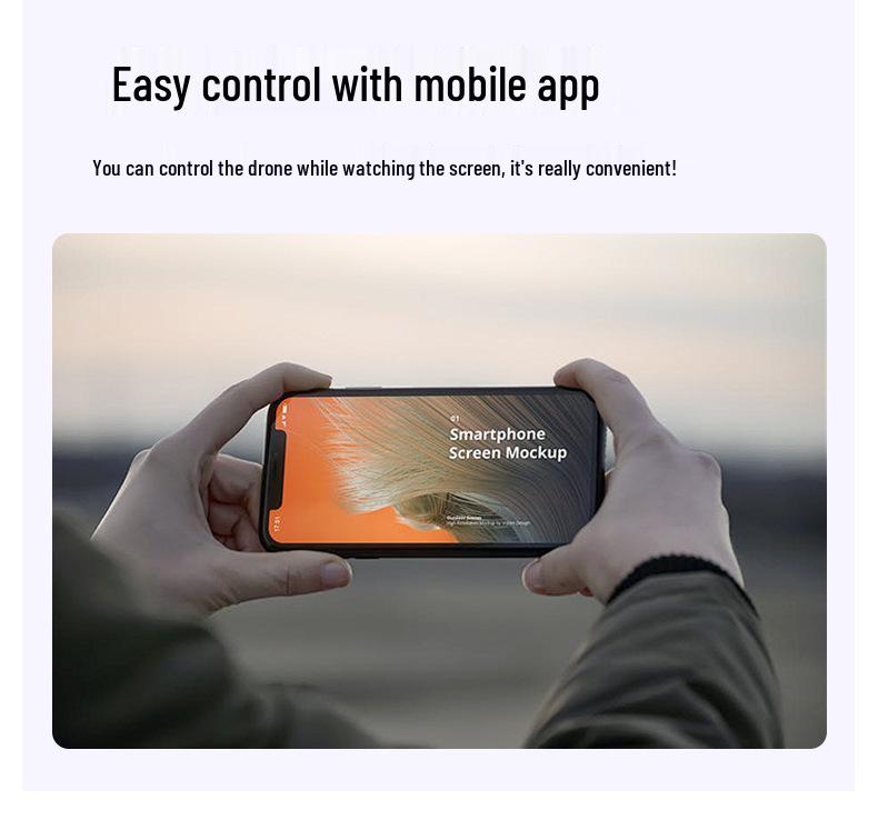T3 Mini Drone with Dual Camera, Electric Dimming, Optical Flow, and Obstacle Avoidance for Aerial Photography.