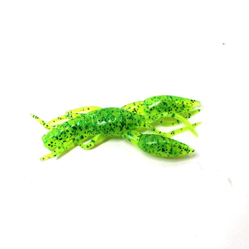 30pcs/set Worm and Shrimp Set Soft Bait 7.5cm 5.5g with Salt Silicon Artificial Bait Scent