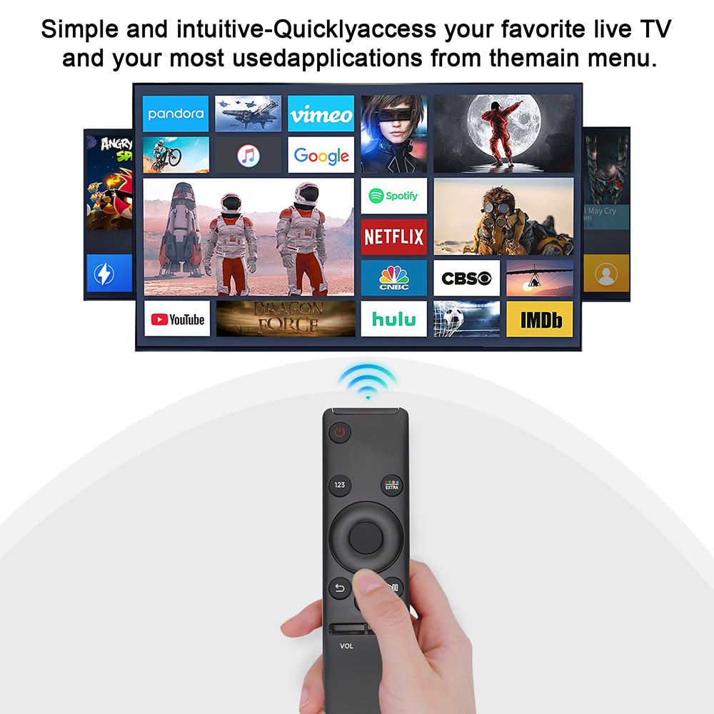 Applicable to all Samsung Smart TV Remote Control BN59-01259B BN59-01259D/C 1260E HD 4K LCD TV Remote Control Replacement