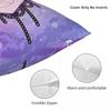Pastel Witch Heart Square Pillowcase Polyester Linen Velvet Printed Zip Decor Pillow Case Room Cushion Case