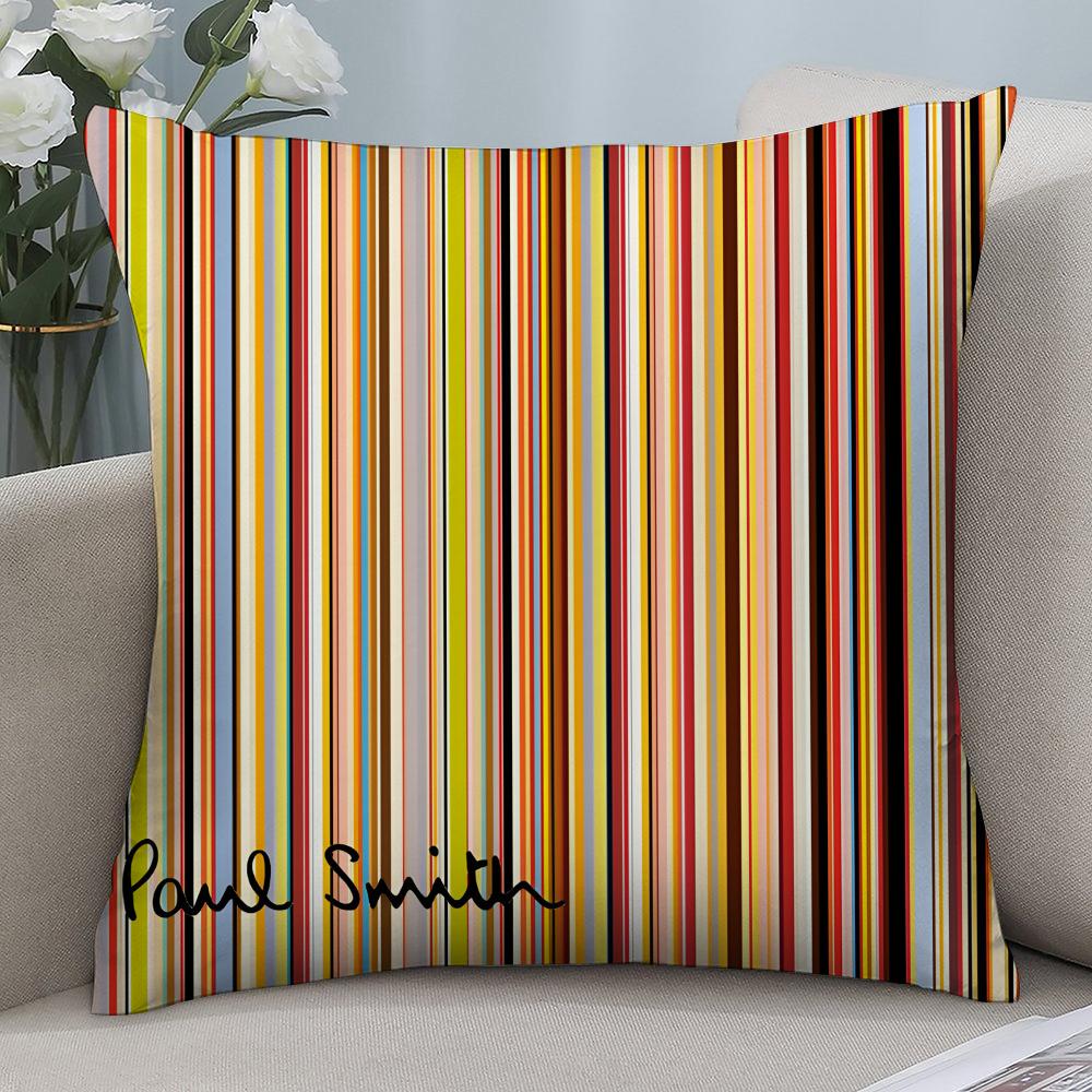 S-Smith Fashion P-Paul Pillow Case Short Plush Pillow Covers Sofa Decorative Gift Home Double-sided Printing Cushion Cover