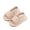 Baby Girls Sandals Ruffle Bowknot Premium Soft Sole Anti-Slip Open Toe Breathable Summer Outdoor First Walker Shoes Baby Sandals