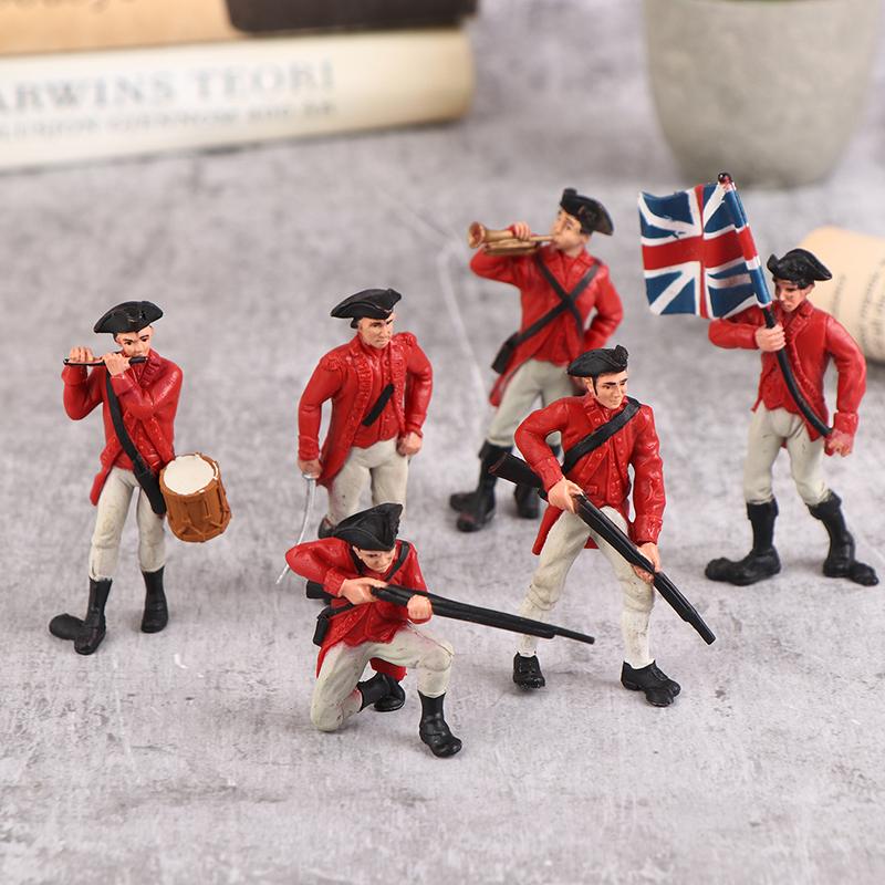 Ship Model Accessories Simulated Soldier Models Toy Scene Decorations Medieval Musketry Infantry Musical Instrument Soldiers