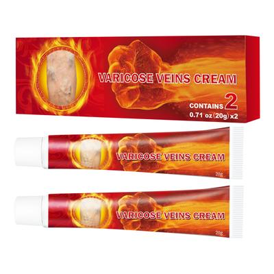 2pcs Health Cream For Relieving Varicose Veins External Ointment For Vasculitis Blood Circulation Varicose Veins