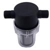 New High Quality Filter Water Filter 1/2 Connection Small 4-point Interface Black Cleaned For Garden Irrigation