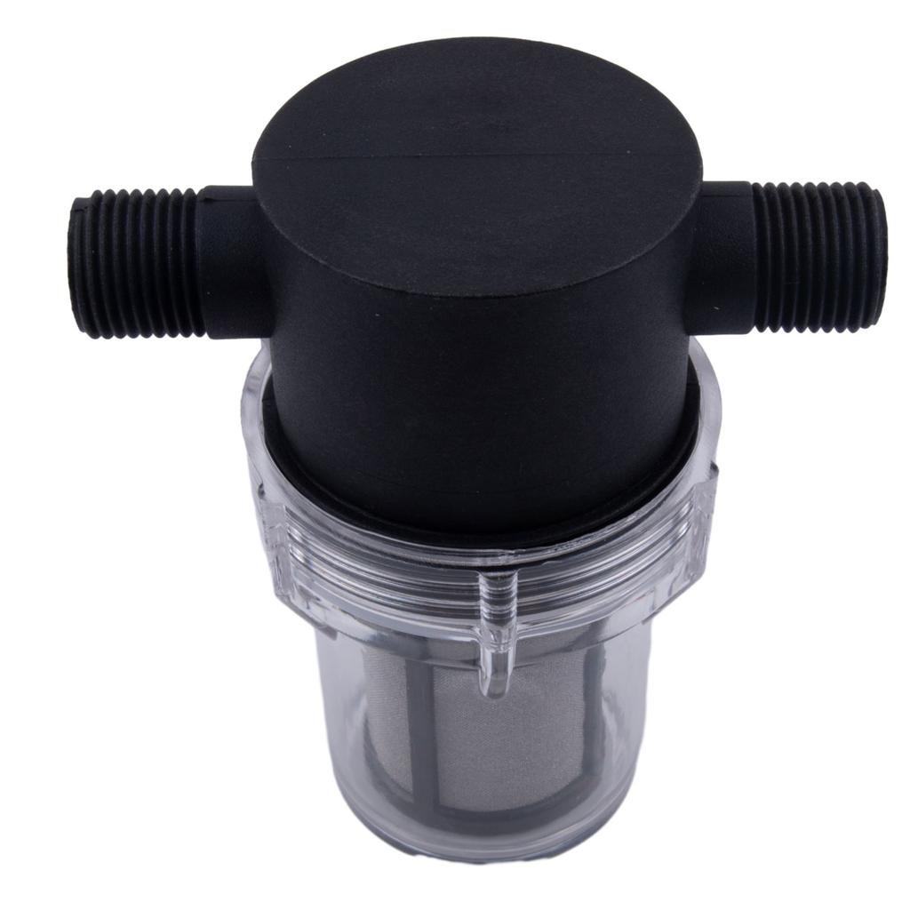 New High Quality Filter Water Filter 1/2 Connection Small 4-point Interface Black Cleaned For Garden Irrigation