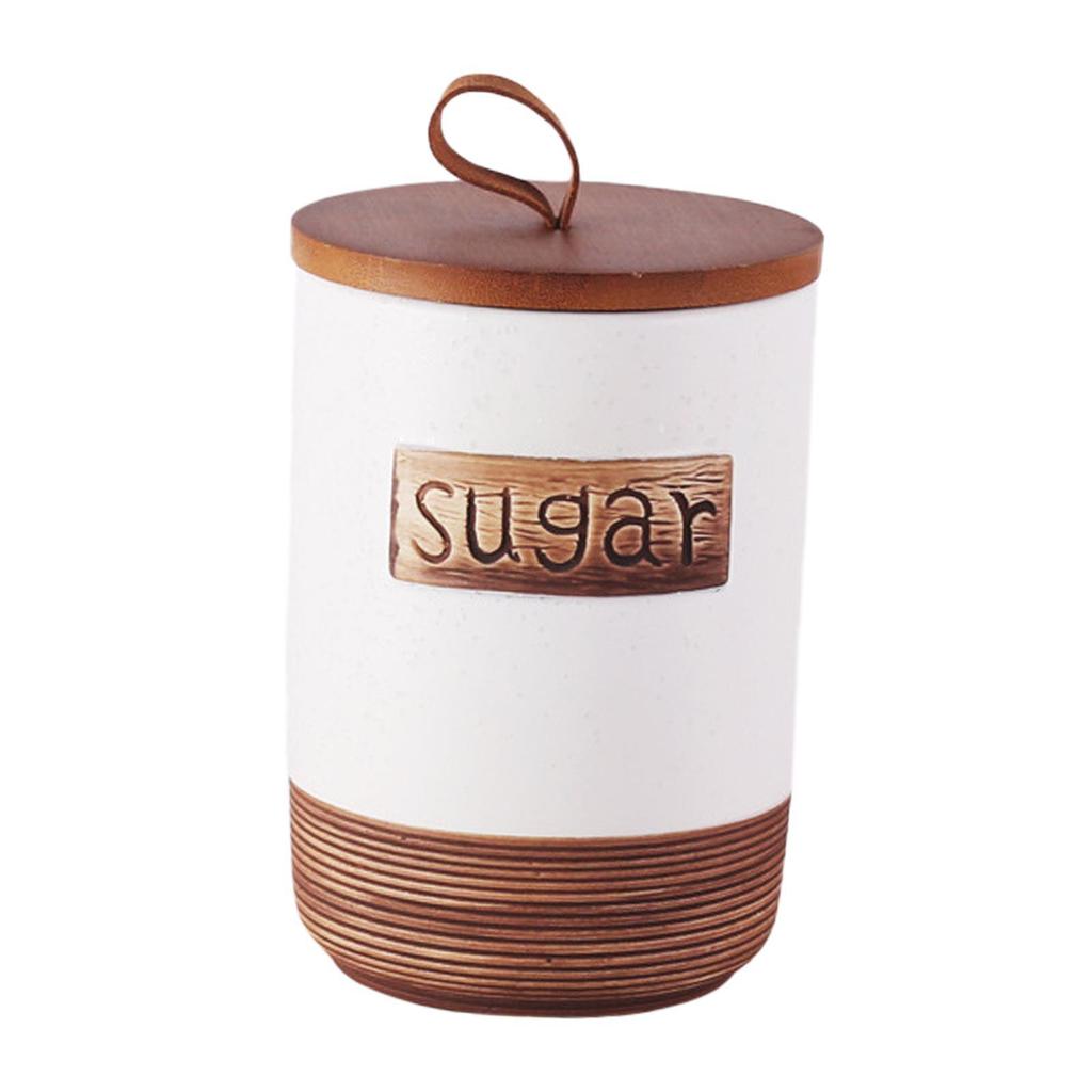 Vorratsglas Luftdichter Behälter Kreativer Moderner Handgefertigter Halter Zubehör Salz