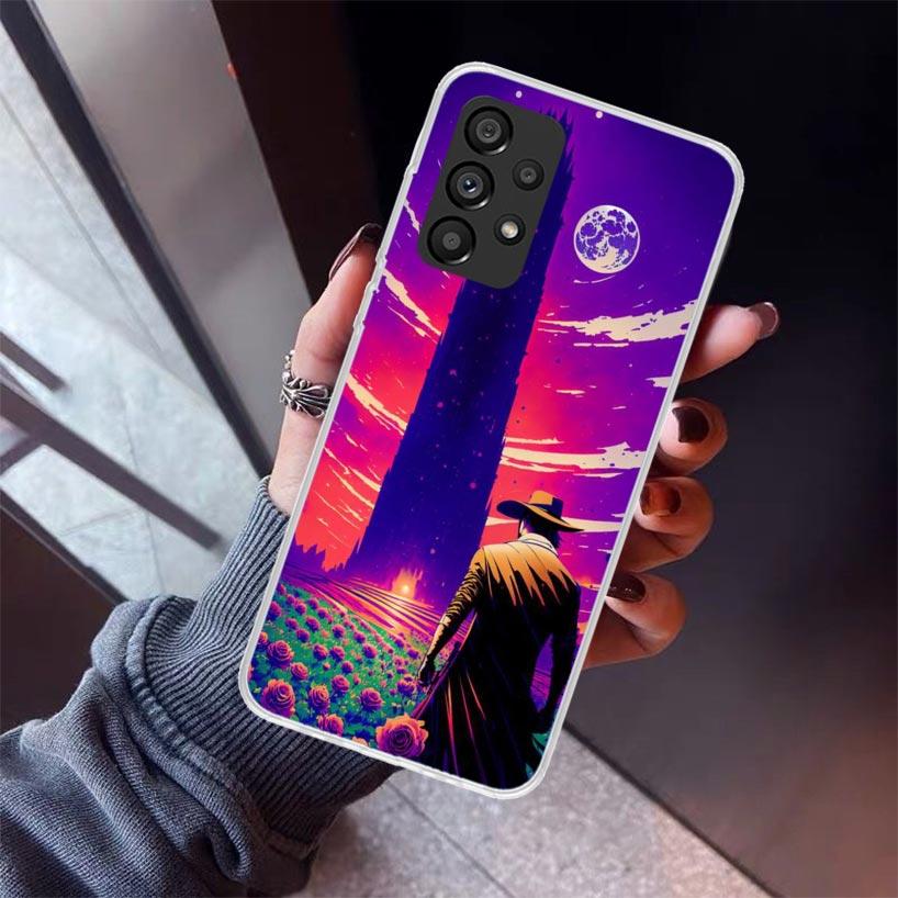 Stephen King The Dark Tower Phone Case For Samsung Galaxy A52 A51 A50S A32 A22 A12 A02S A72 A71 A31 A70 A30S Note 20 Ultra 10 Pl