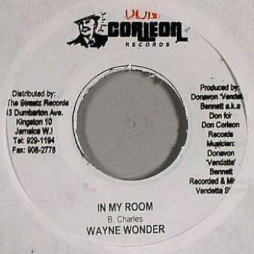 7inch Record WAYNE WONDER - In My Room NONE Don Corleon Rec 2003 Jamaica Reggae, Ska & Dub Used
