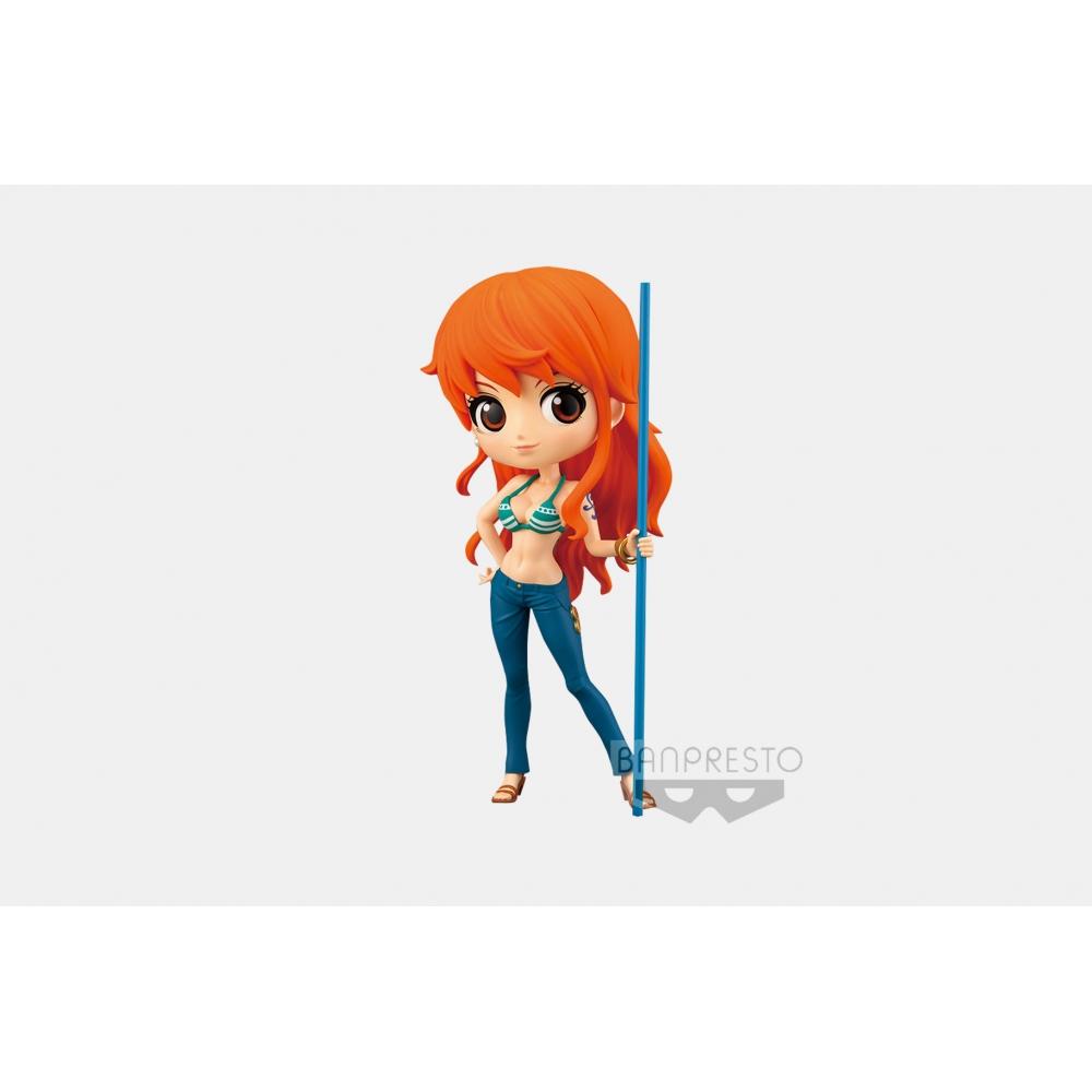 

BANDAI One Piece Q Pocket Нами Боа Хэнкок, специальный цвет A. Нами